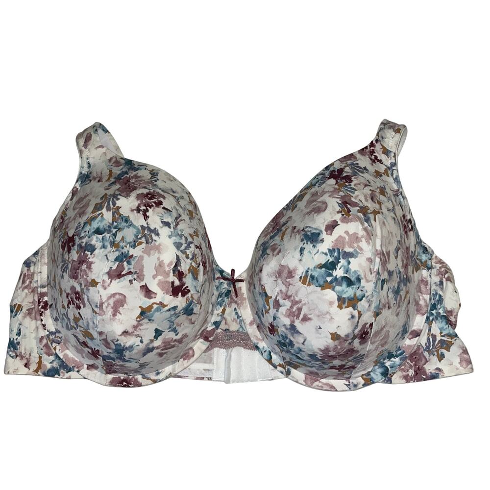 Cacique Lightly Lined Full Coverage Multi Colored… - image 1